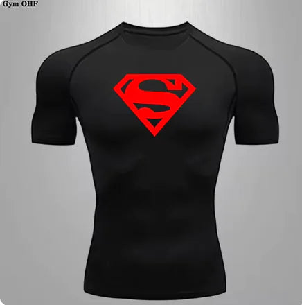 Men's Quick Dry T Shirt Compression Gym