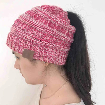 Warm Ponytail Beanie