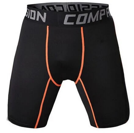 Men's Compression Camo Athletic Tights Shorts: 3D Print Skinny Bottoms