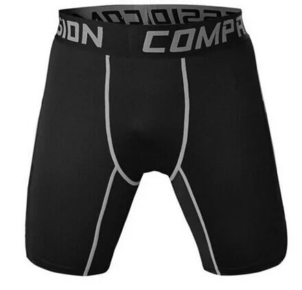 Men's Compression Camo Athletic Tights Shorts: 3D Print Skinny Bottoms