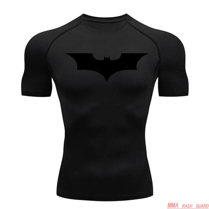 Short Compression Dark Shirt