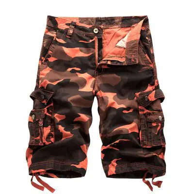 Cargo Shorts Men Military